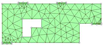 Figure 7: Structure with steel plates